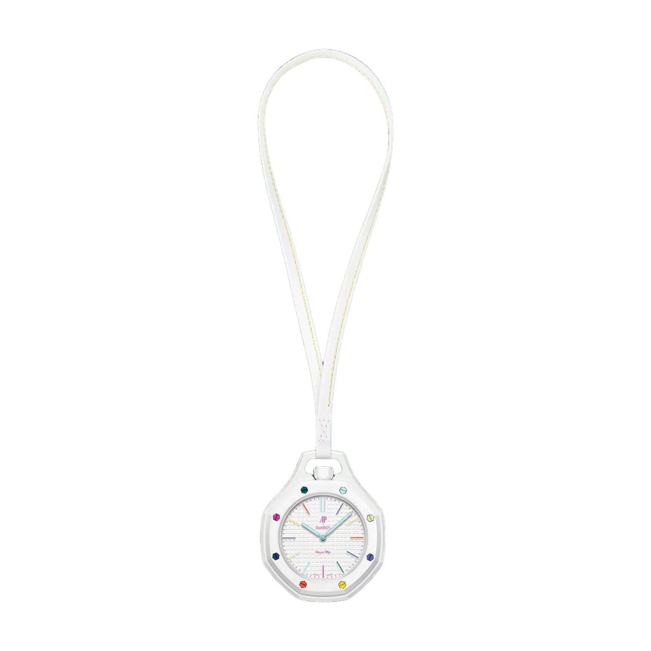 Swatch X Audemars Piguet Bioceramic Royal Pop 'Huit Blanc' SSX03W100N