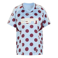 (WMNS) adidas Street Jersey SS 'Clear Sky' KV1188