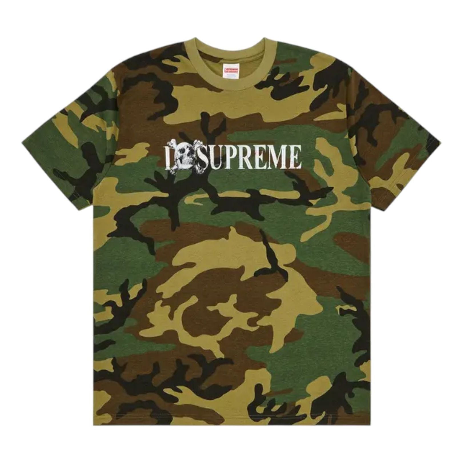 Supreme Skull Tee 'Woodland Camo' SUP-FW25-002-CAMO