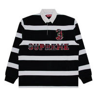 Supreme Stripe Rugby 'Black' SUP-FW25-012-BLACK
