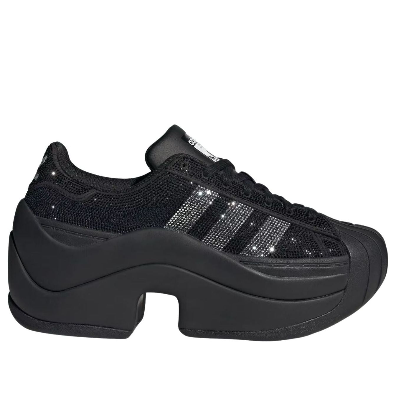 (WMNS) adidas Superstar Bold 'Black' IH1663