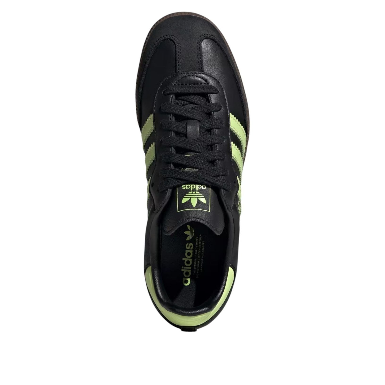 (WMNS) adidas Samba 'Black Pulse Lime' JS1387