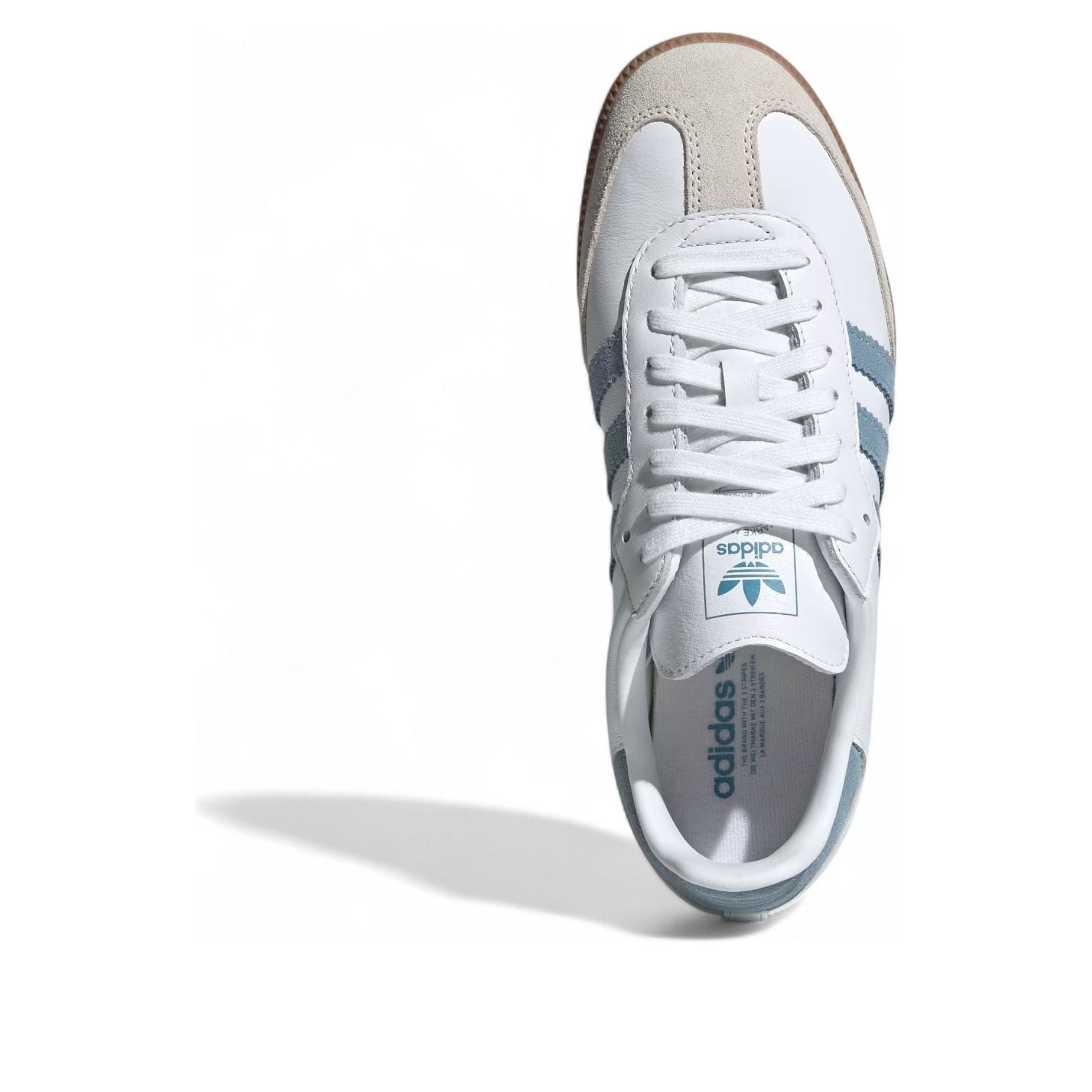 (WMNS) adidas Samba OG 'Cloud White Ash Blue' JS1391