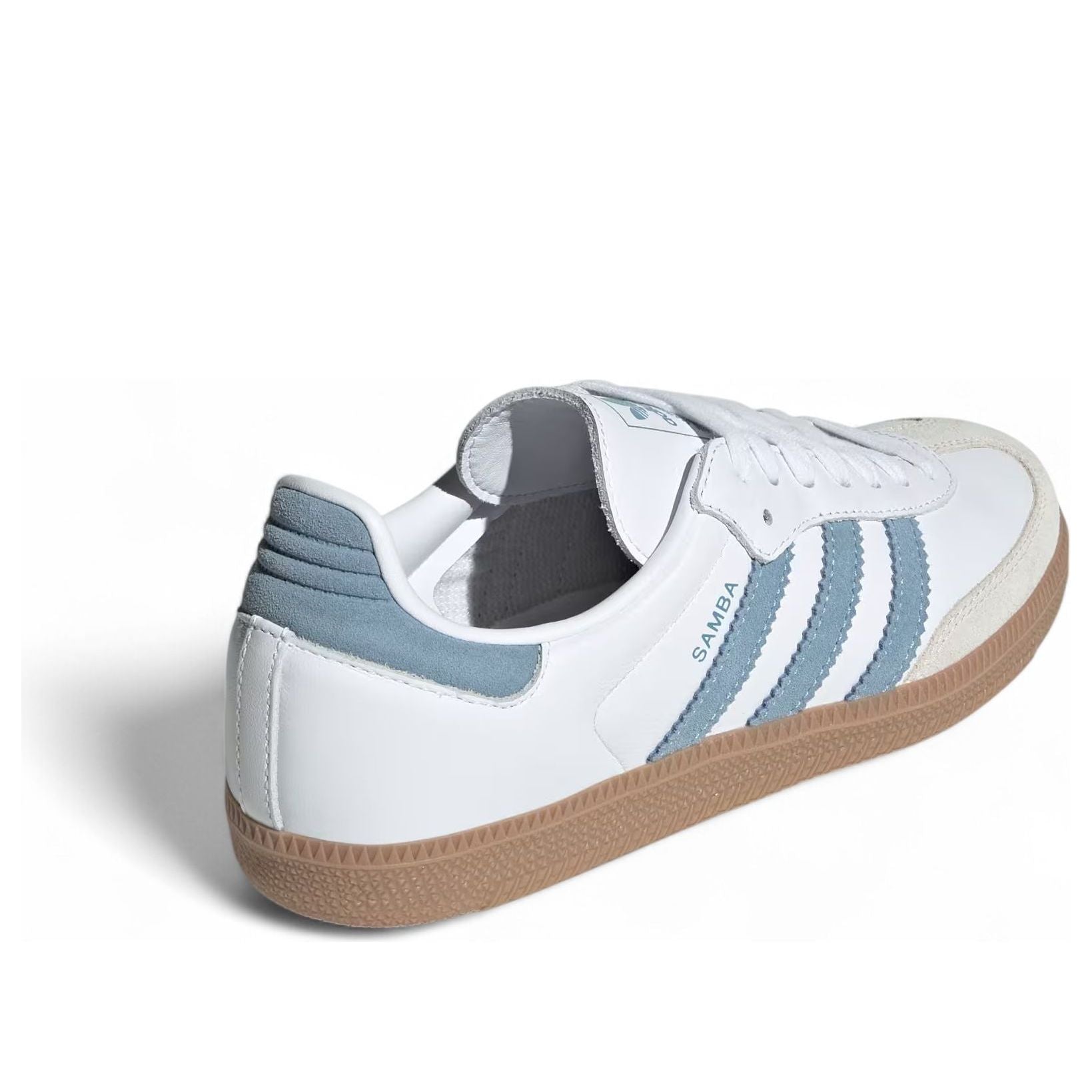 (WMNS) adidas Samba OG 'Cloud White Ash Blue' JS1391