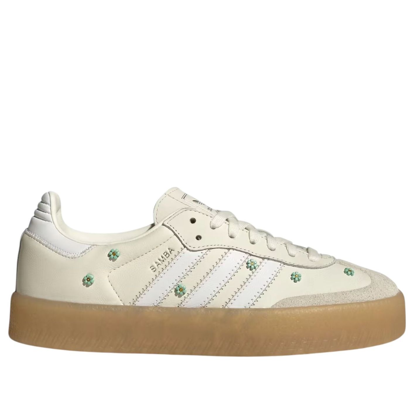 (WMNS) adidas Sambae 'Off White Cloud White Clear Mint' JS3953