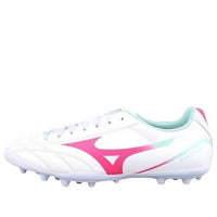 Mizuno Little Plum AG Football Boots 'White Pink' P1GA249430