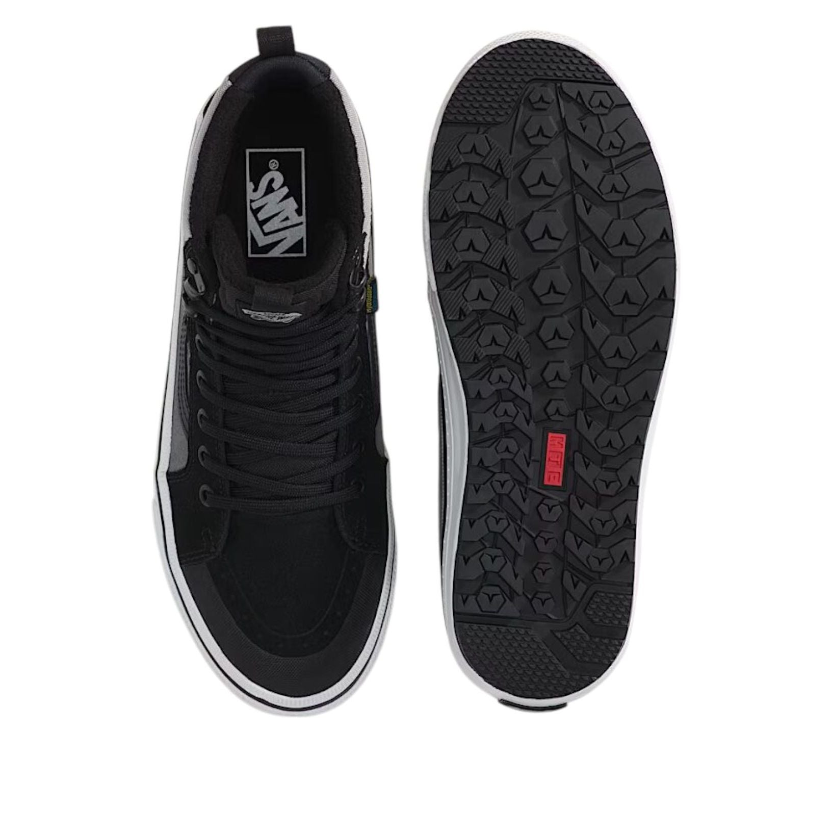 Vans Sk8-Hi Waterproof Insulated 'Grey Black' VN000DAQ239