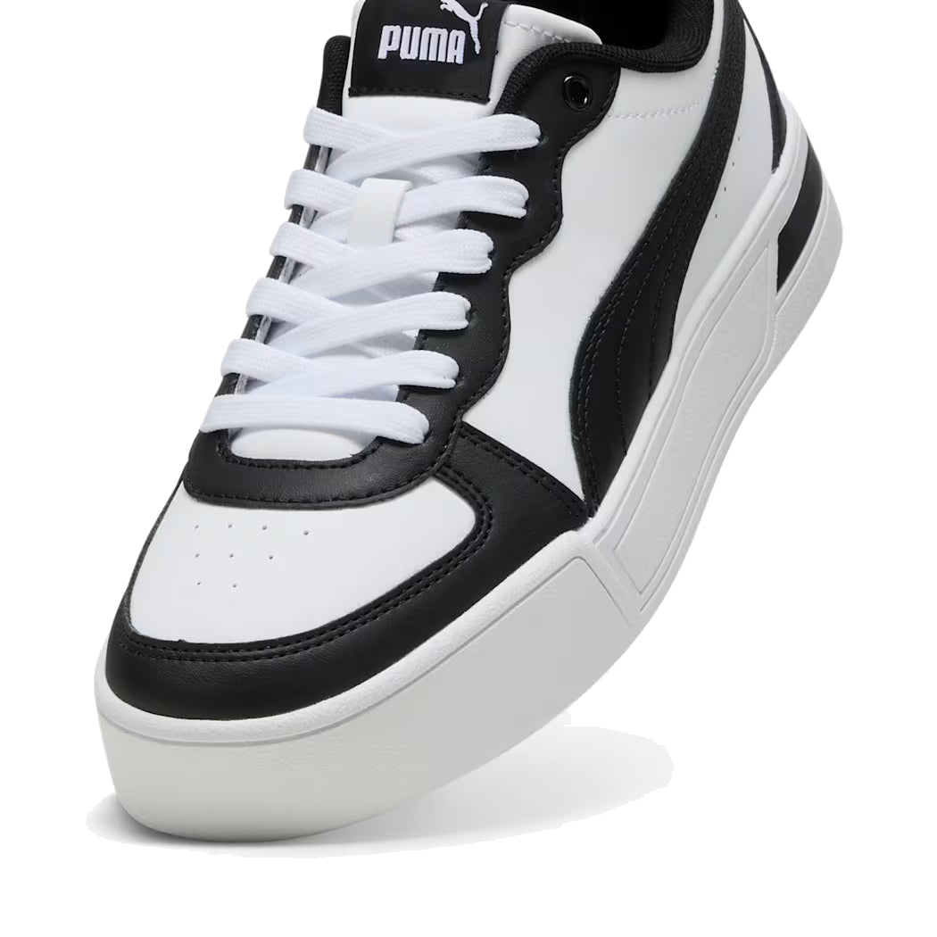 (WMNS) PUMA Skye White Black' 374764-25