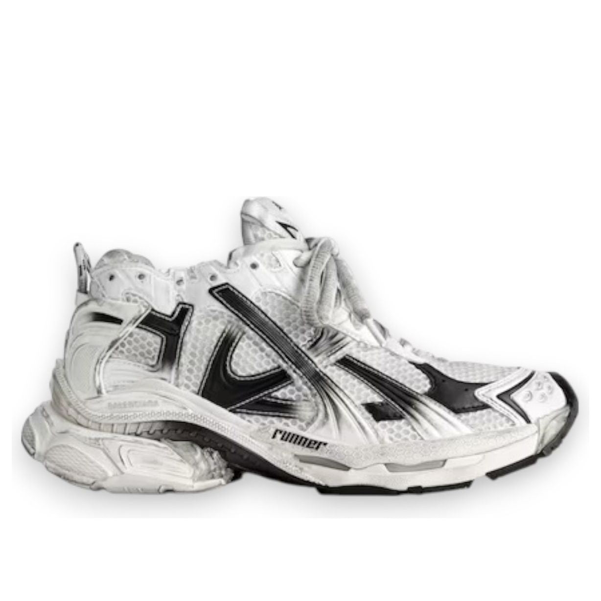 Balenciaga Runner 'White Black Gradient' 772774WRUNG9010