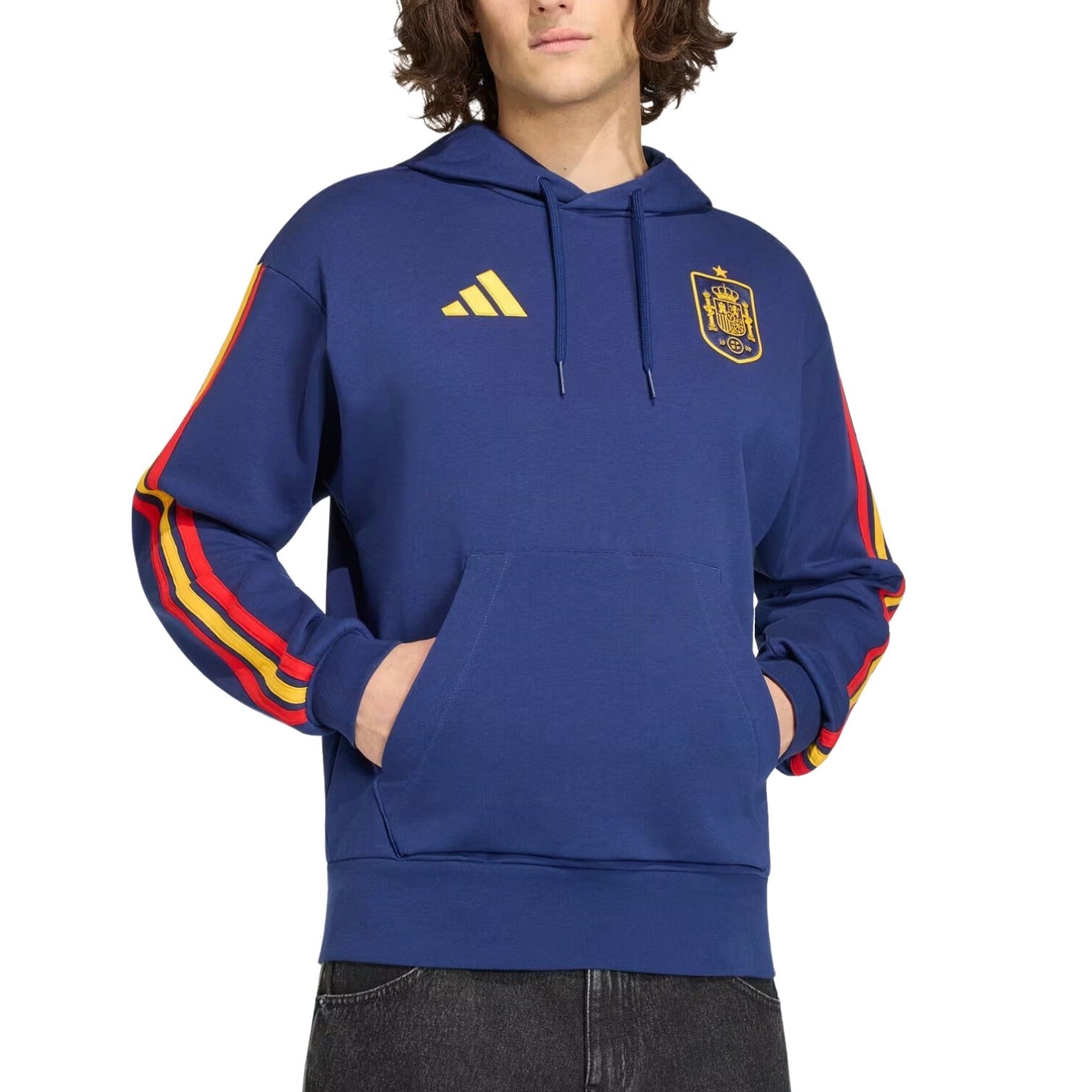 adidas Spain Spain DNA Hoodie 'Dark Blue' JZ2259