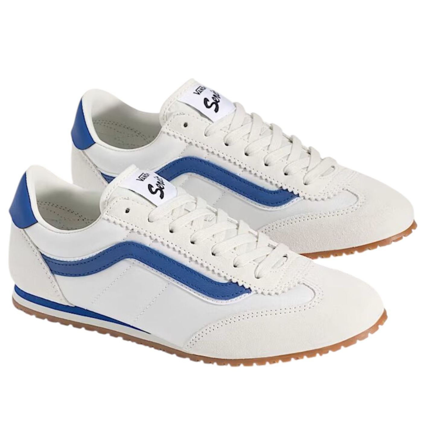 Vans Super Lowpro 'Marshmallow White True Blue' VN000E89C32