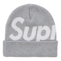Supreme Big Logo Beanie FW24 'Ash Grey' SUP-FW24-2248-AG