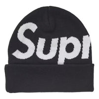 Supreme Big Logo Beanie FW24 'Black' SUP-FW24-2248-BK