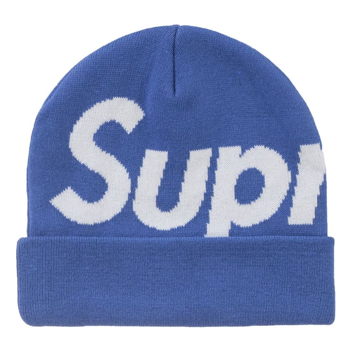 Supreme Big Logo Beanie FW24 'Blue' SUP-FW24-2248-BL