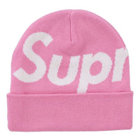 Supreme Big Logo Beanie FW24 'Pink' SUP-FW24-2248-P