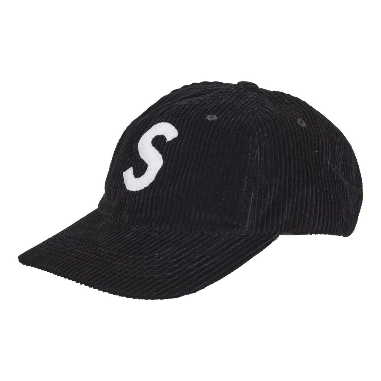 Supreme Corduroy S Logo 6-Panel Hat FW24 'Black' SUP-FW24-2199-BK