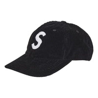 Supreme Corduroy S Logo 6-Panel Hat FW24 'Black' SUP-FW24-2199-BK