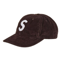 Supreme Corduroy S Logo 6-Panel Hat FW24 'Dark Brown' SUP-FW24-2199-DB