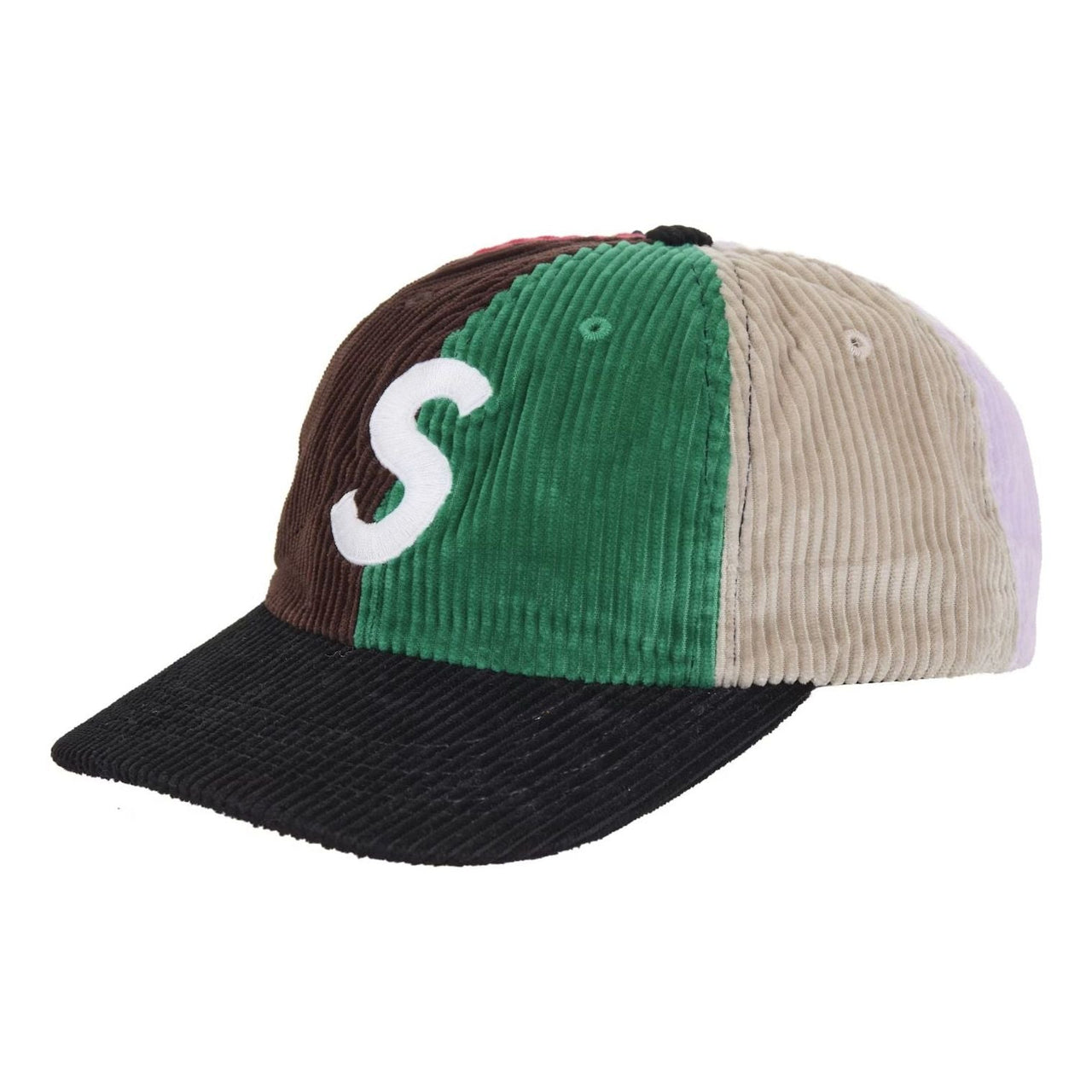 Supreme Corduroy S Logo 6-Panel Hat FW24 'Multi-Color' SUP-FW24-2199-MC