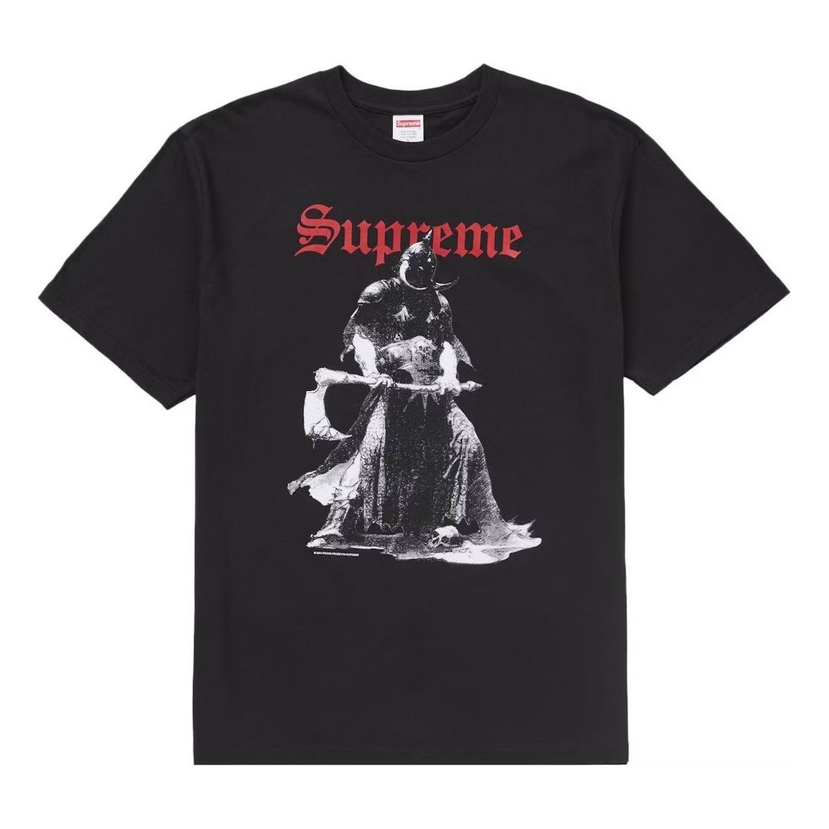 Supreme x Frank Frazetta Destruction T-Shirt FW24 'Black' SUP-FW24-262-BK