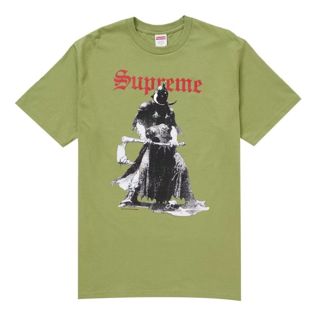 Supreme x Frank Frazetta Destruction T-Shirt FW24 'Moss' SUP-FW24-262-M