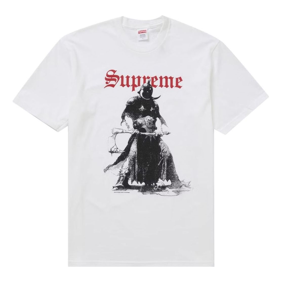 Supreme x Frank Frazetta Destruction T-Shirt FW24 'White' SUP-FW24-262-W