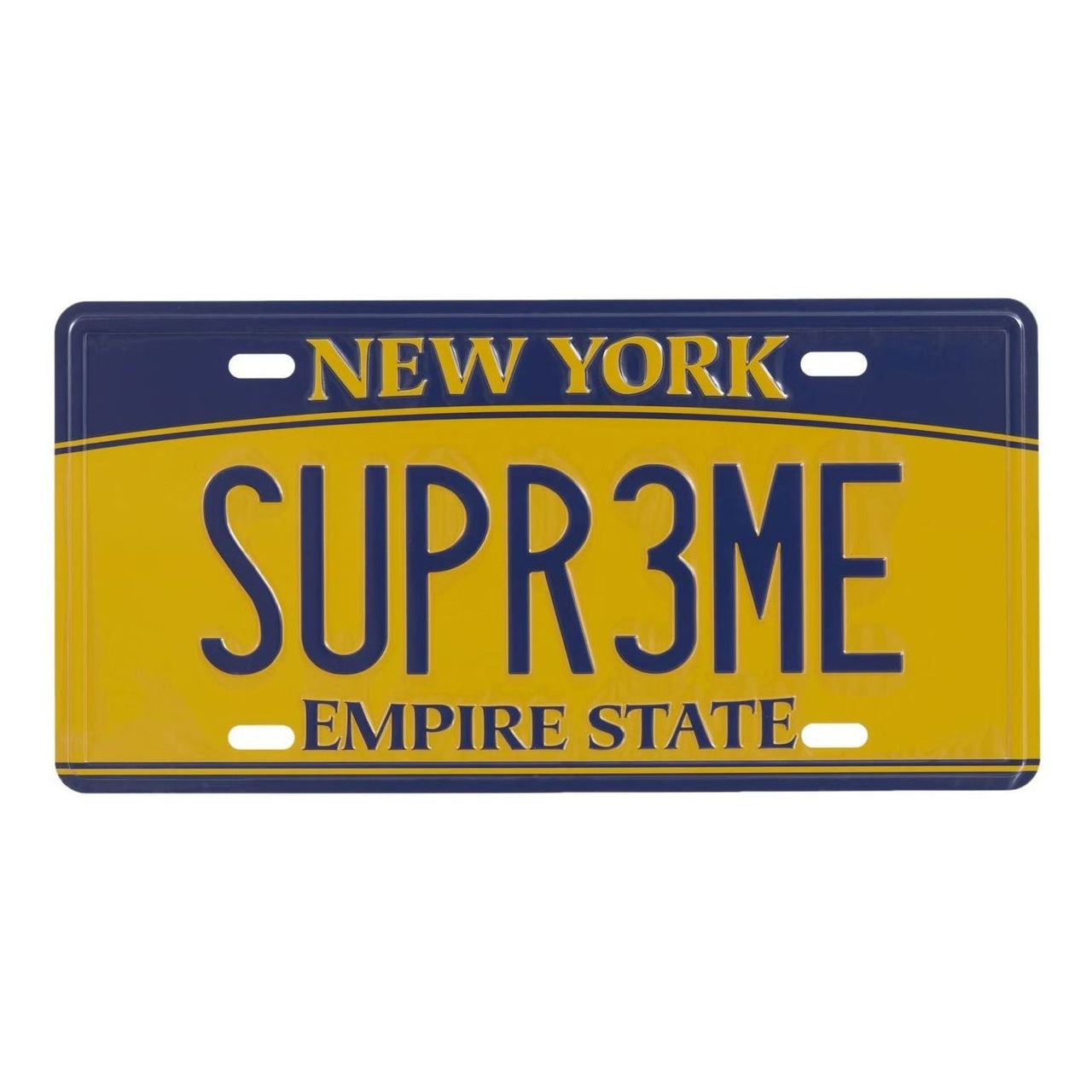 Supreme License Plate SS25 'Multi-Color' SUP-SS25-LP