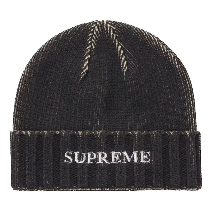 Supreme Overprint Beanie SS22 'Black' SUP-SS22-889-BK