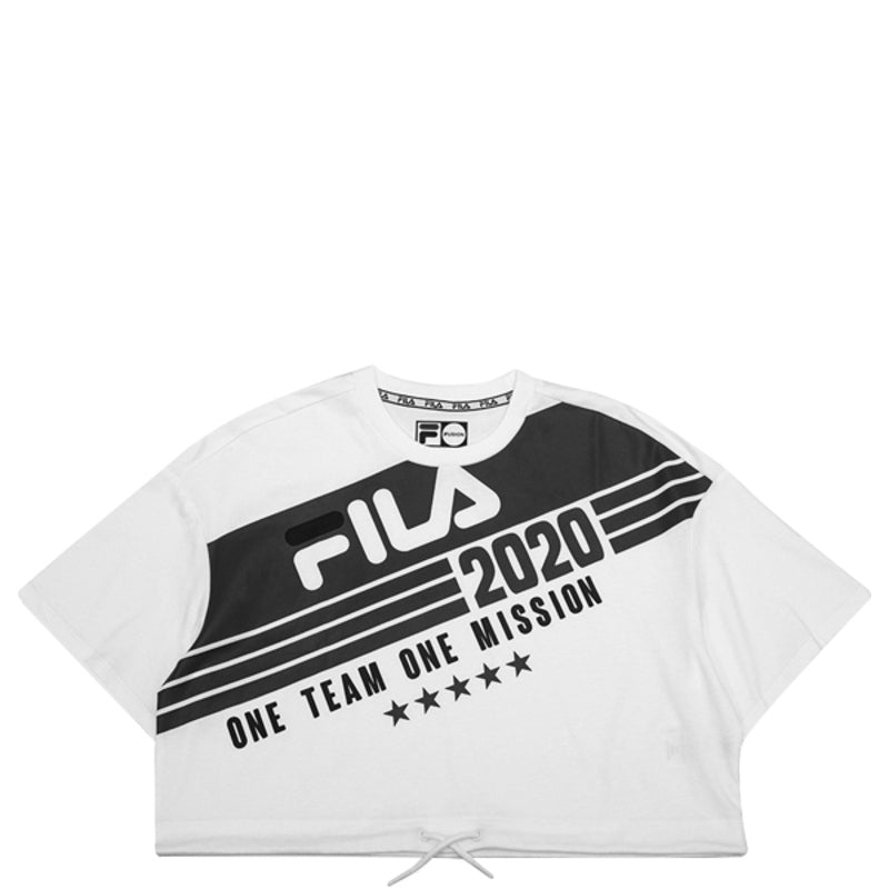 (WMNS) FILA Fusion Tee T11W032101F-DB