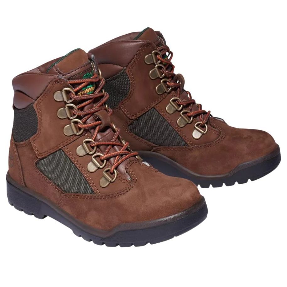(PS) Timberland 6 Inch Field Boot 'Medium Brown Olive' TB044792214