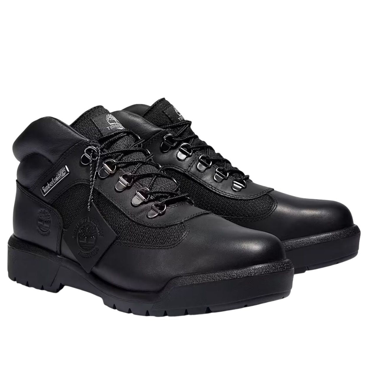 Timberland Field Boot Mid Lace Up Waterproof 'Black' TB0A17KY001