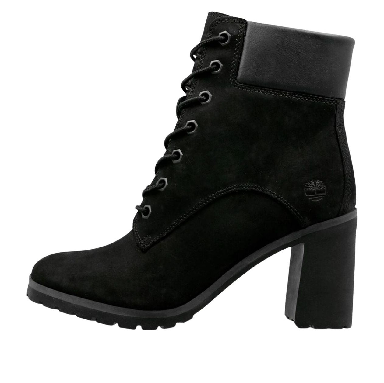(WMNS) Timberland Allington 6 Inch Lace Up 'Black' TB0A1JVB0011