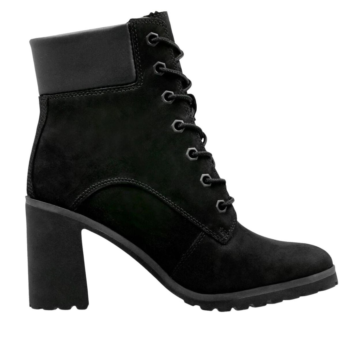 (WMNS) Timberland Allington 6 Inch Lace Up 'Black' TB0A1JVB0011