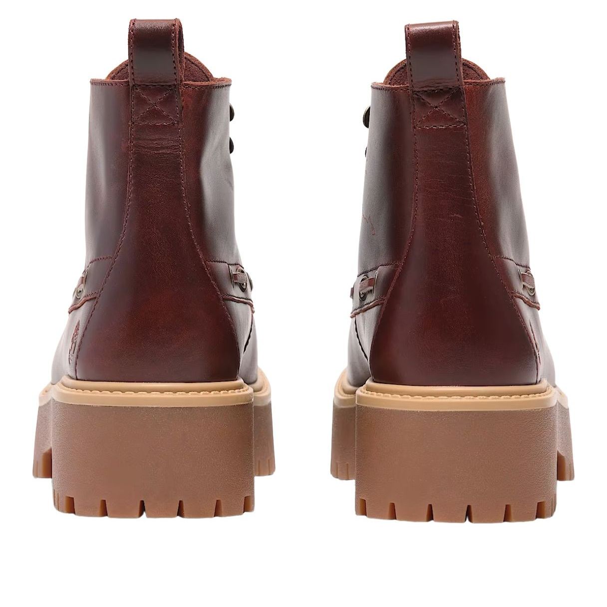(WMNS) Timberland Stone Street Platform Kiltie Boot 'Root Beer Full Grain' TB0A27YZEIW1