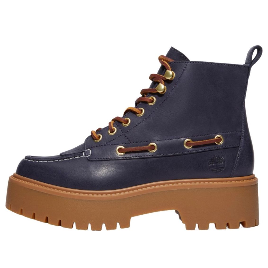 (WMNS) Timberland Stone Street Platform 'Dark Blue Full Grain' TB0A27YZEP11