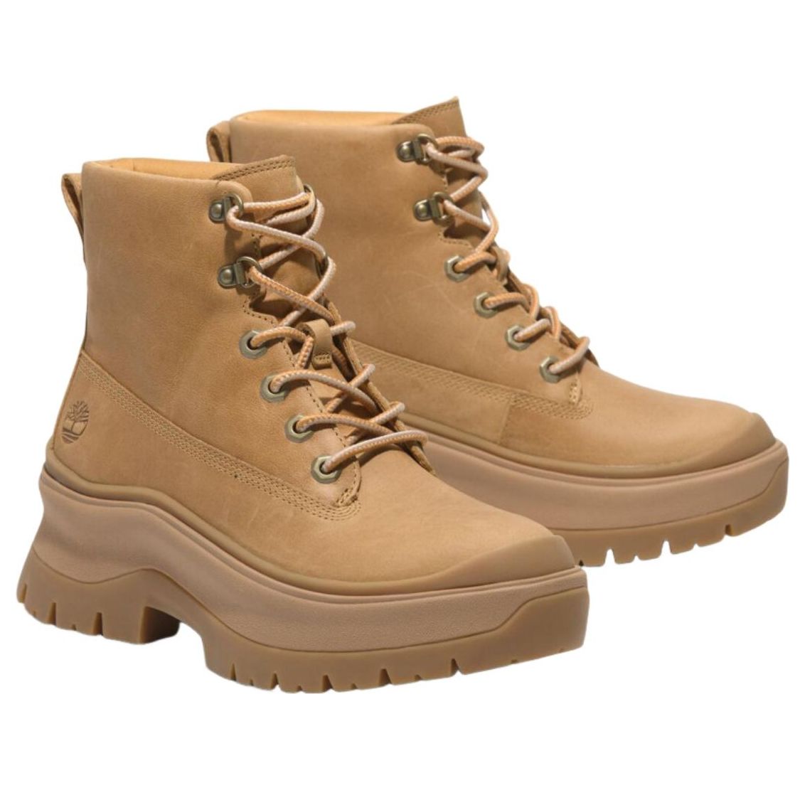 (WMNS) Timberland Roxie Lane Mid Lace-Up Boot 'Wheat Full Grain' TB0A295JEN11