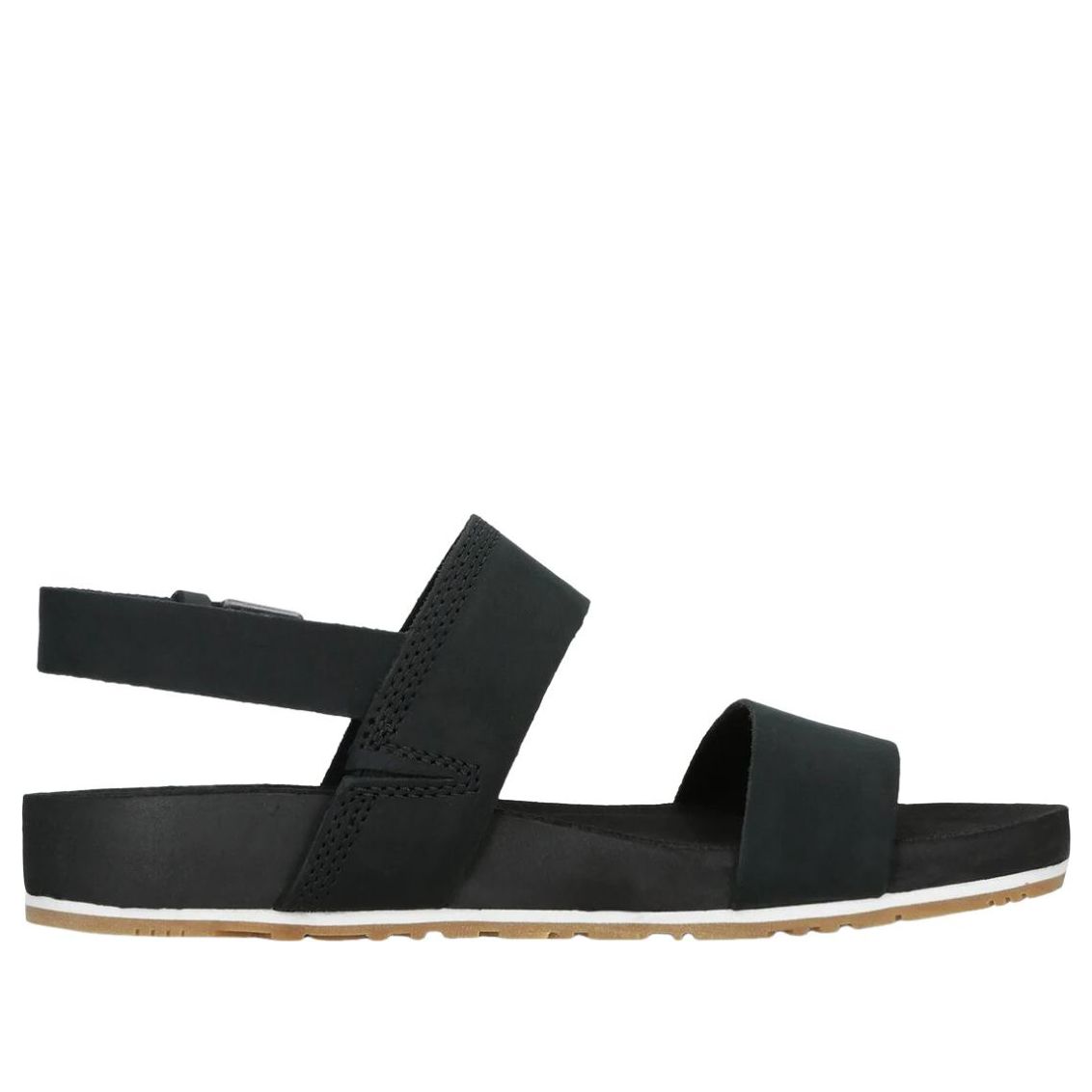 (WMNS) Timberland Malibu Waves 2Band Sandal 'Black' TB0A2AT90011