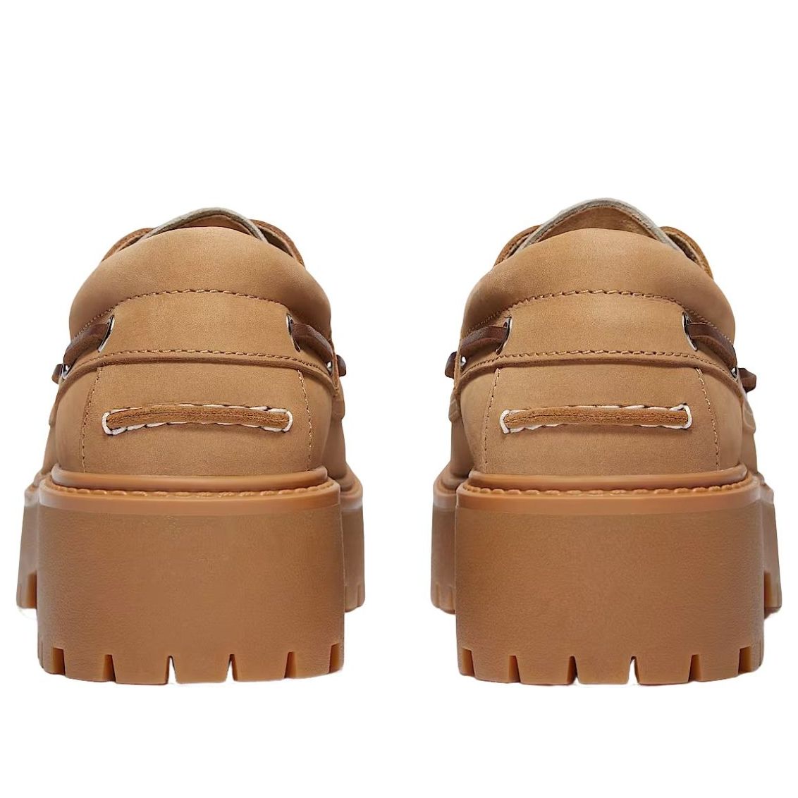 (WMNS) Timberland Stone Street Boat Platform 'Beige Leopard' TB0A2GVFEN31