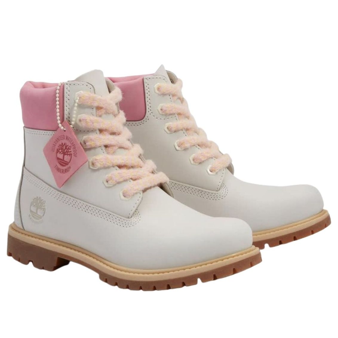 (WMNS) Timberland Premium 6 Inch Waterproof 'Natural' TB0A2HR8EX41