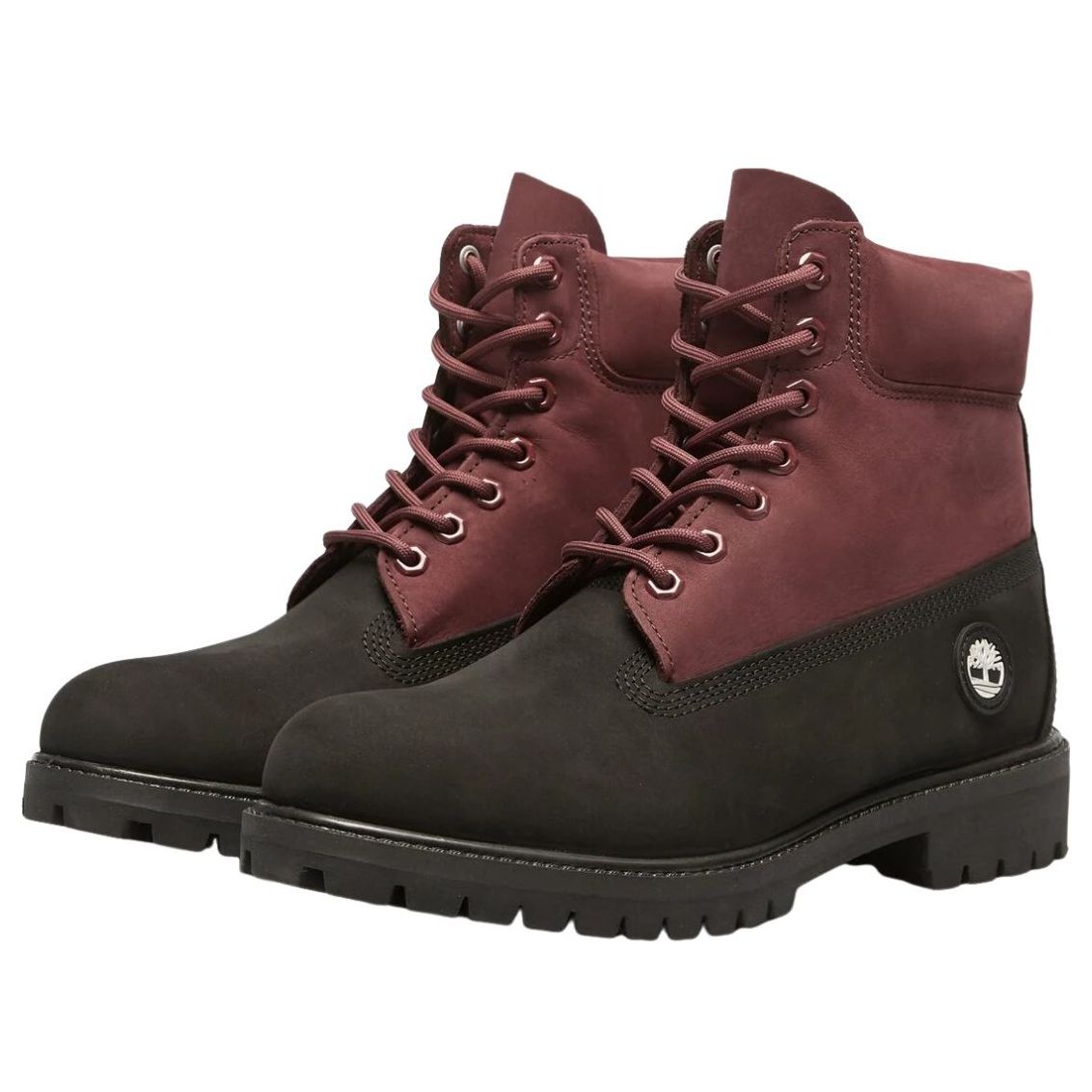 Timberland Premium 6 Inch Waterproof 'Burgundy Black' TB0A2P6WEJE1