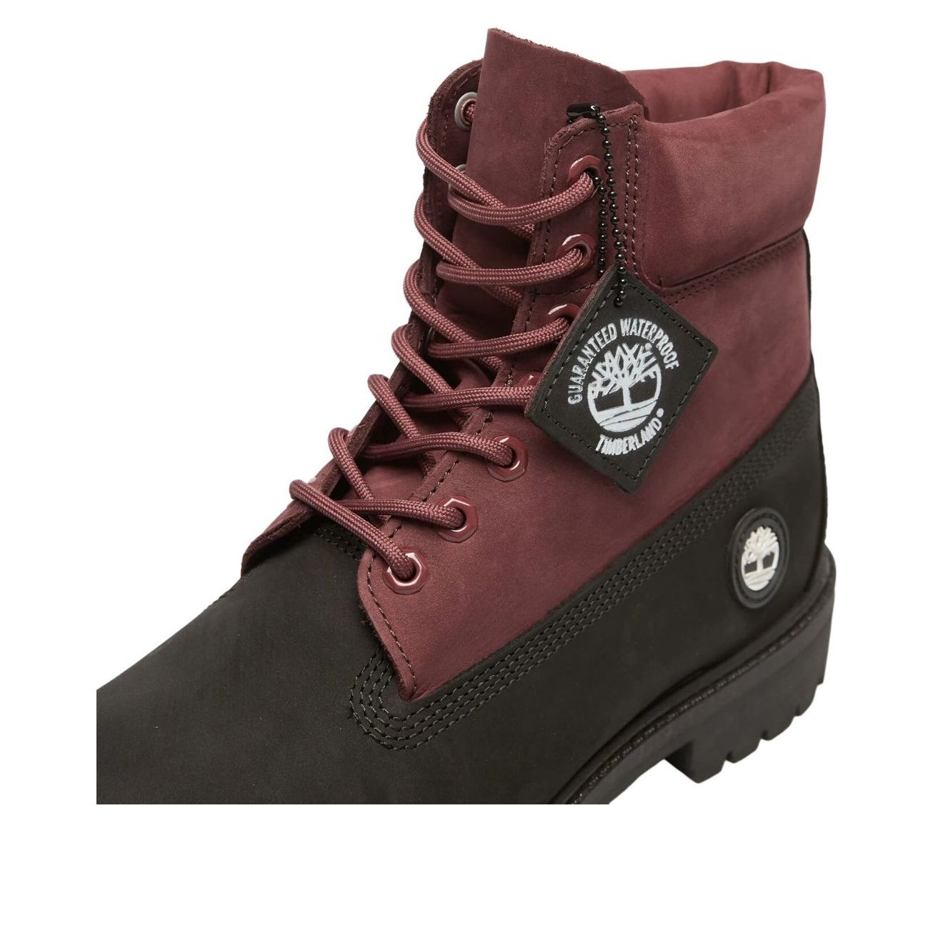 Timberland Premium 6 Inch Waterproof 'Burgundy Black' TB0A2P6WEJE1