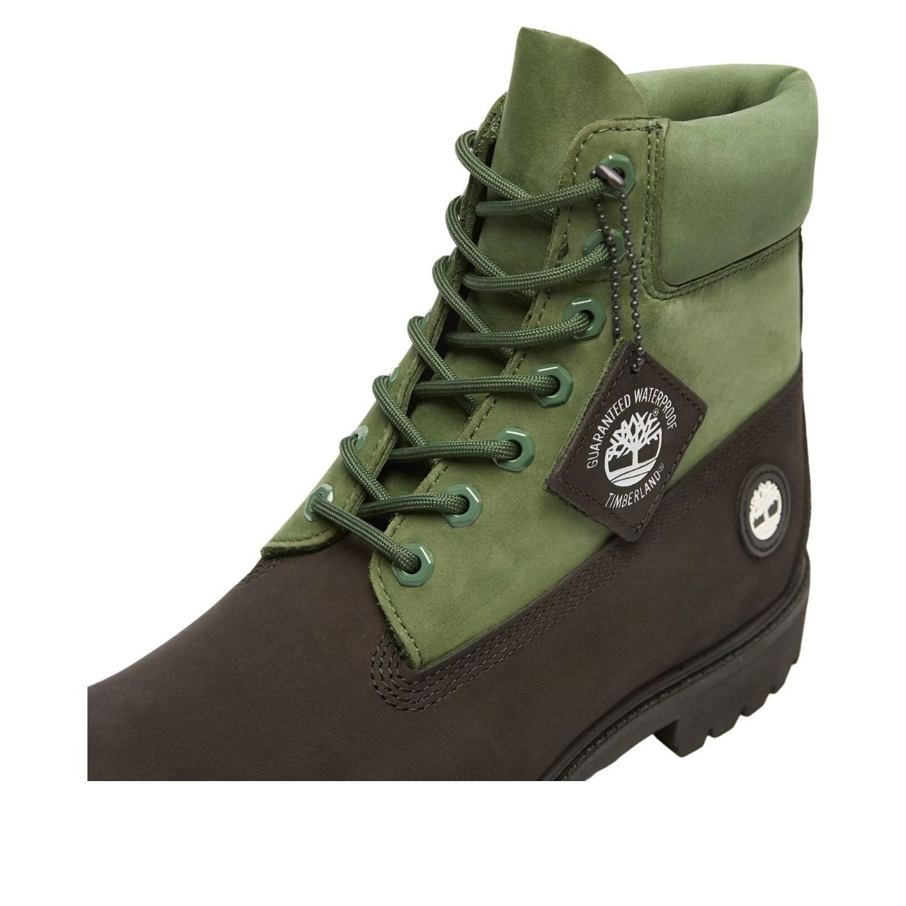 Timberland Premium 6 Inch Waterproof 'Green Black' TB0A2P6WEJG1