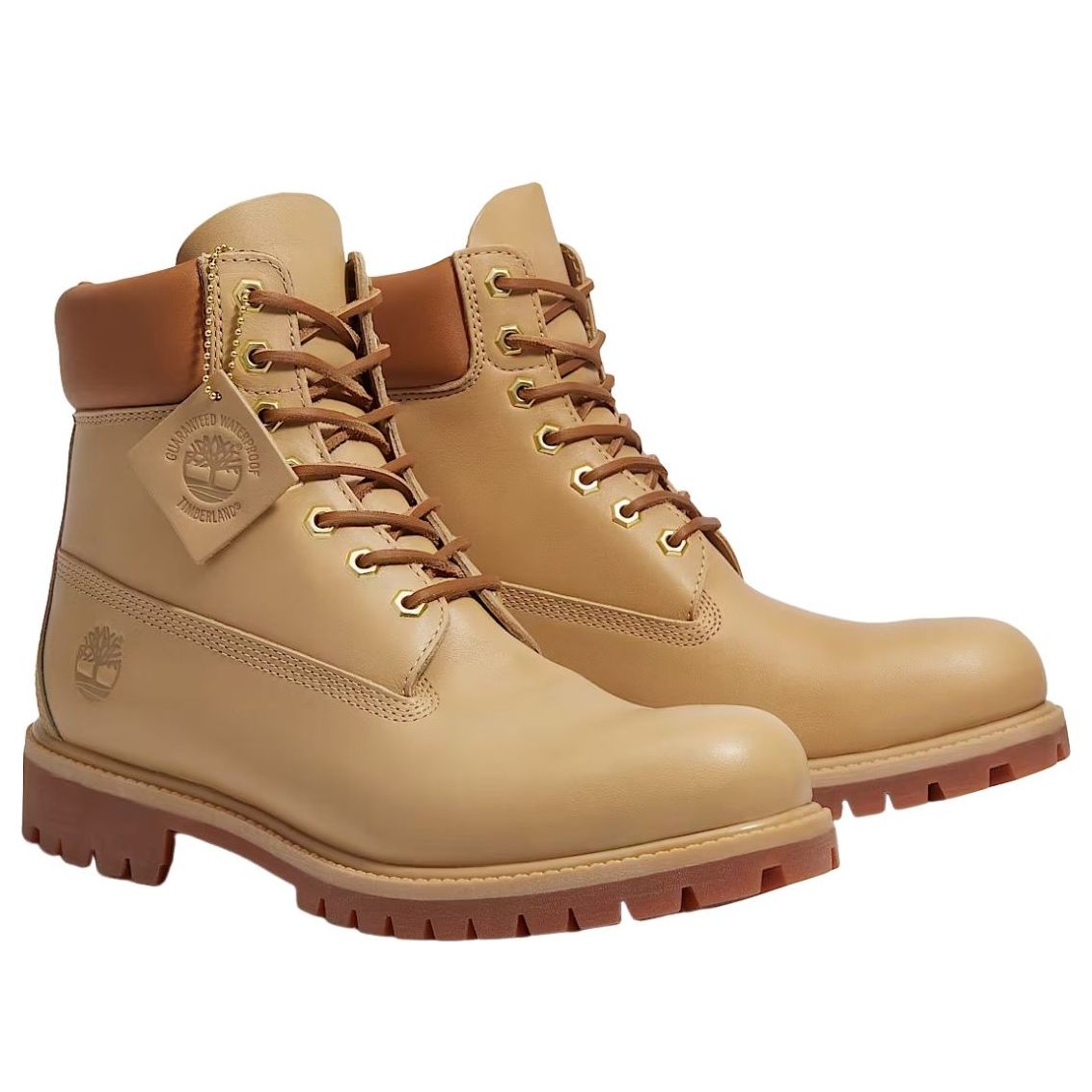 Timberland Premium 6 Inch Waterproof 'Beige Leather' TB0A2P6WEN21