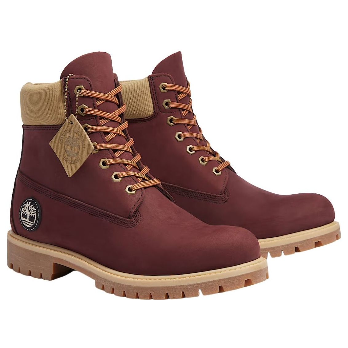 Timberland Premium 6 Inch Waterproof 'Burgundy' TB0A2P6WEQ31
