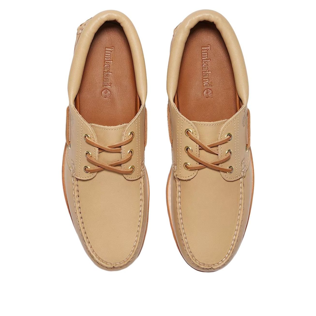 Timberland Authentic 3-Eye Lug Handsewn Boat 'Beige' TB0A2PDQEN21