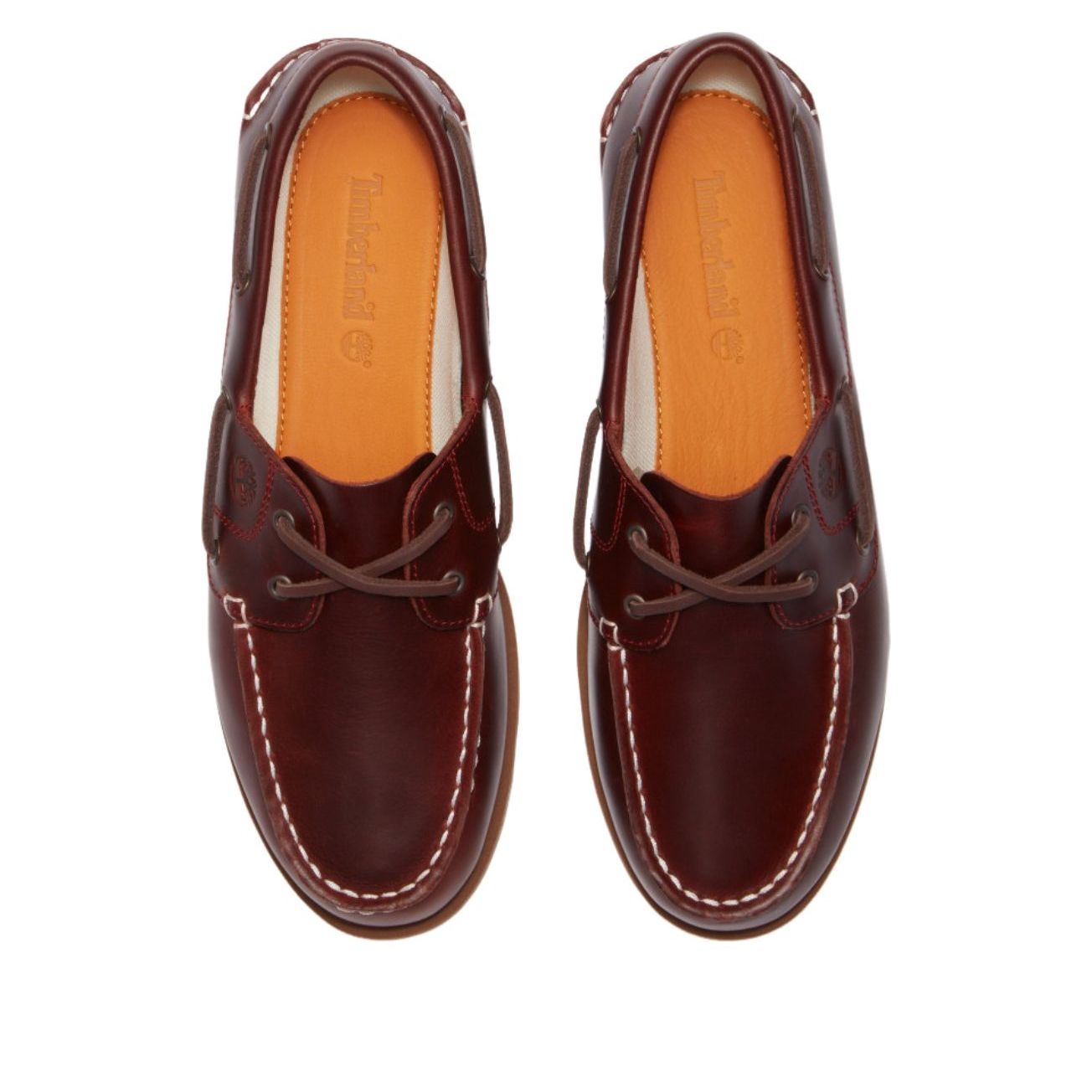 (WMNS) Timberland Classic Boat 'Burgundy Full Grain' TB0A2Q9XEIW1