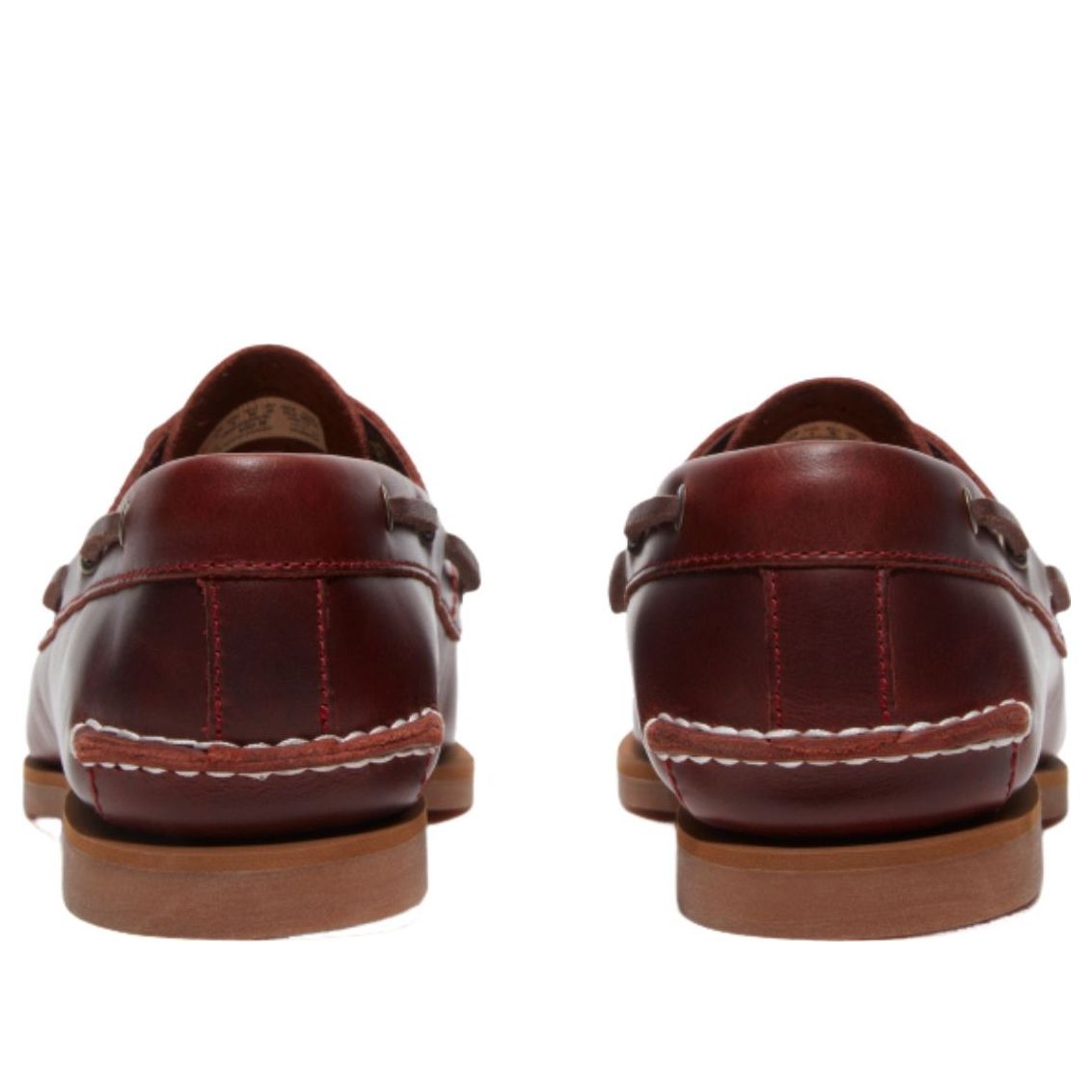 (WMNS) Timberland Classic Boat 'Burgundy Full Grain' TB0A2Q9XEIW1