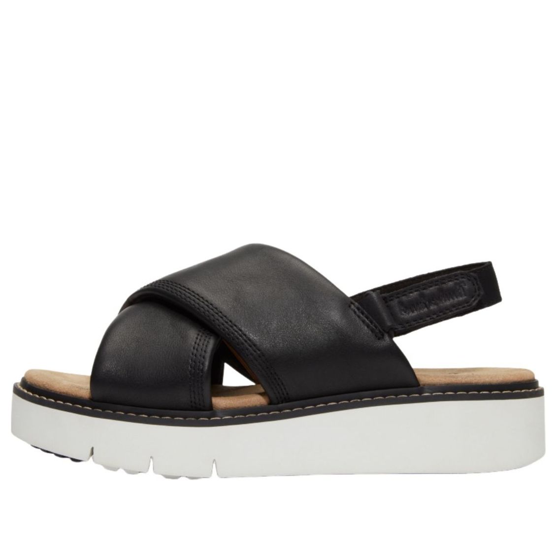 (WMNS) Timberland Safari Dawn Backstrap Sandal 'Black Full Grain' TB0A415JW021