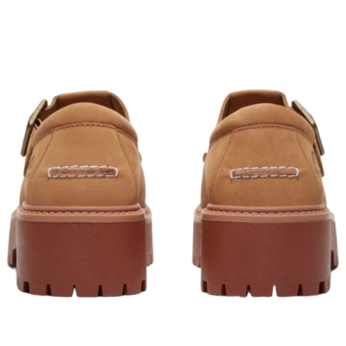 (WMNS) Timberland Stone Street Platform Buckle 'Medium Beige Nubuck' TB0A4188EN31