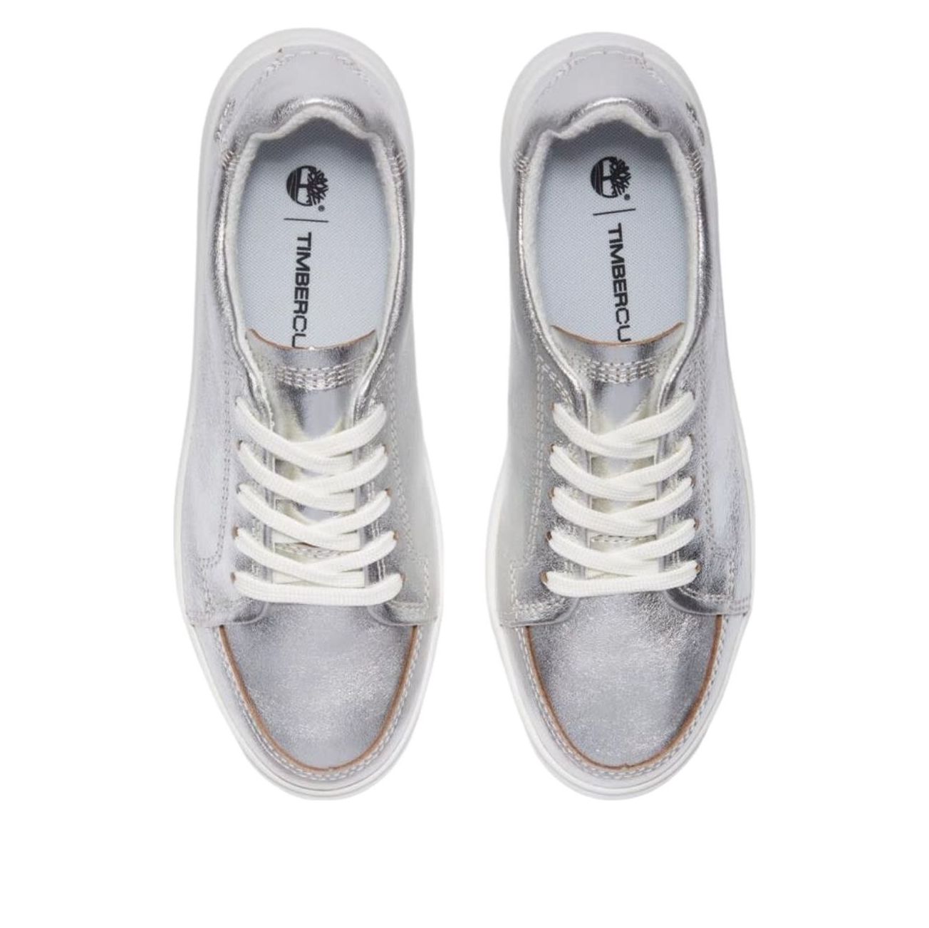 (WMNS) Timberland Emerson Street Low 'Silver Metallic' TB0A41JXA6L1